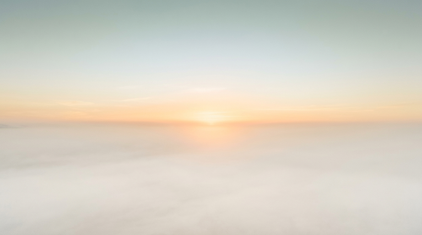 A wide open sky at first light